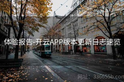 体验报告-开云APP版本更新日志速览