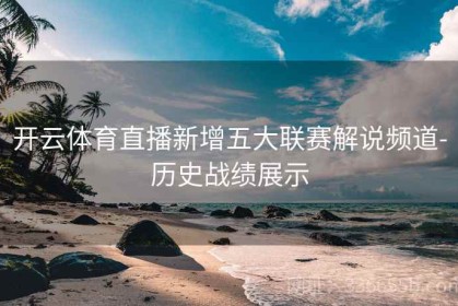 开云体育直播新增五大联赛解说频道-历史战绩展示