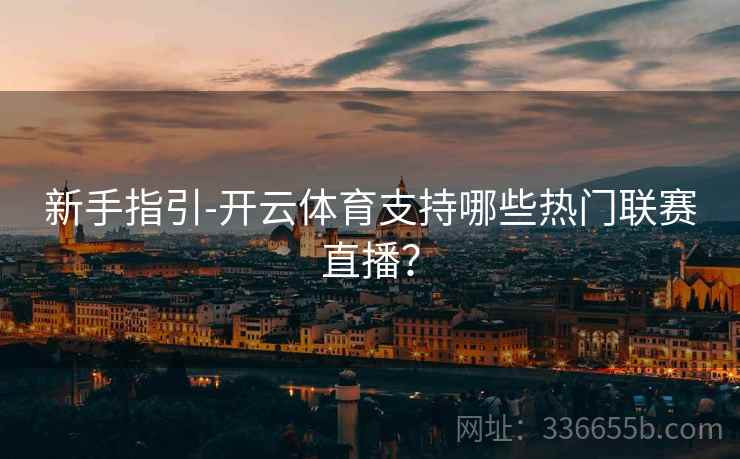 新手指引-开云体育支持哪些热门联赛直播？