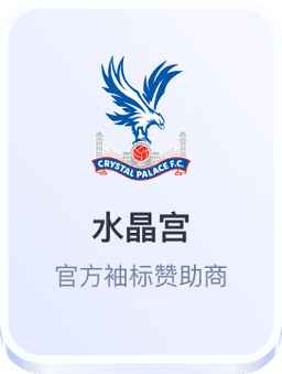 水晶宫官方袖标赞助商开云体育